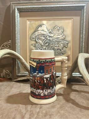 2003 “Old Towne Holiday “ Budweiser Stein CS560